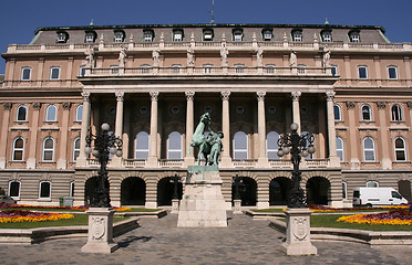 Image showing Hungary royal castle, Budapest