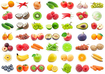 Image showing Fruits and Vegetables