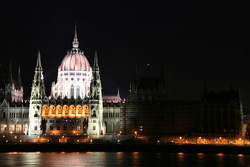 Image showing Budapest Parliament landmark