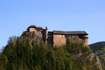 Image showing Orava castle in Slovakia