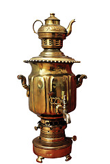 Image showing samovar, old traditional russian kettle