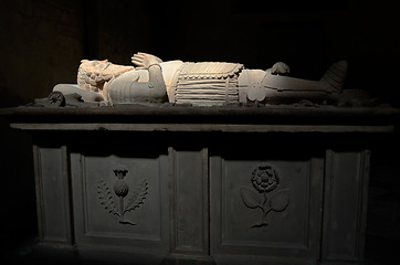 Image showing sarcophagus of the Gustave King in Tavast Chapel, Turku, Finland