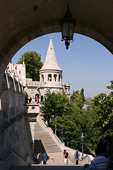 Image showing Fishermen's bastion in Budapest, Hungary