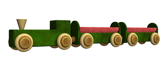 Image showing Toy Train 