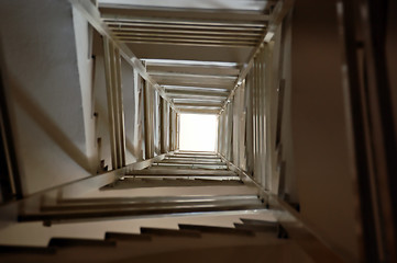 Image showing spiral staircase