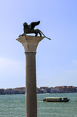 Image showing Lion of Saint Mark, Venice.