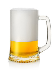 Image showing Mug with lager beer 