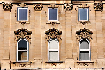 Image showing Budapest windows