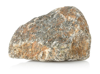 Image showing Granite stone isolated