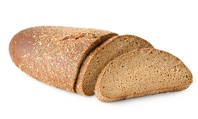 Image showing Black rye braed