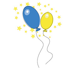 Image showing Balloons