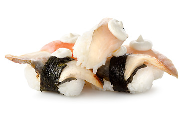 Image showing Sushi fish isolated
