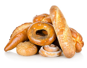 Image showing Collection of different breads