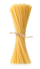 Image showing Pasta tied up by a rope