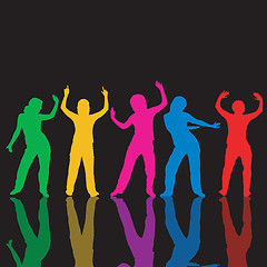 Image showing Dancing people