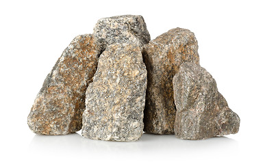 Image showing Heap of gravel