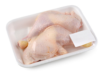 Image showing Chicken drumsticks isolated