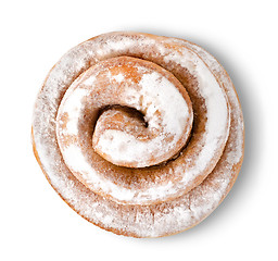 Image showing Cinnamon bun isolated