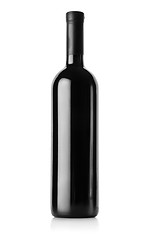 Image showing Bottle of red wine