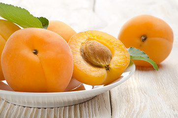 Image showing Apricot on the table