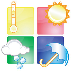 Image showing Weather icons