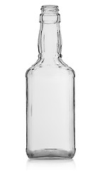 Image showing Whiskey bottle isolated