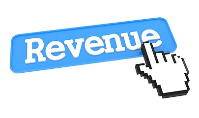 Image showing Revenue Button with Hand Cursor.