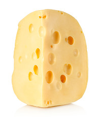 Image showing Large piece of cheese