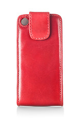 Image showing Red case for mobile phone