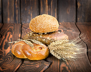 Image showing  Bread Food background