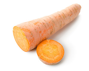 Image showing Sliced ??carrot