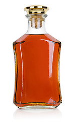 Image showing Bottle of brandy