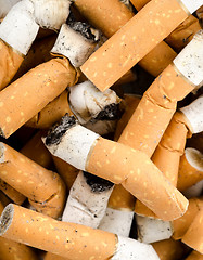 Image showing Background from cigarettes