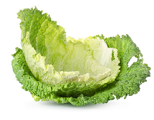 Image showing Cabbage leaves