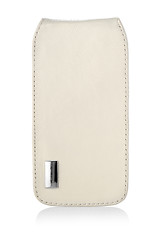 Image showing Beige case for mobile phone