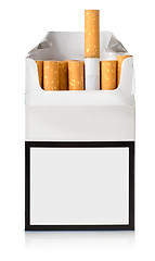 Image showing Pack of cigarettes