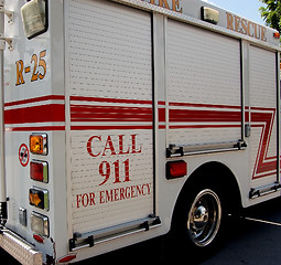 Image showing Fire Rescue Vehicle.