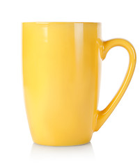 Image showing Yellow cup