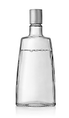Image showing Vodka bottle with a cover