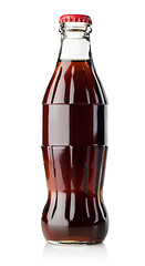 Image showing Little bottle of soda