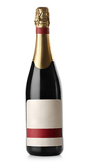 Image showing Champagne bottle