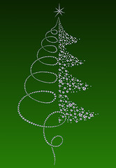 Image showing luxury Christmas tree