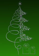 Image showing luxury Christmas tree