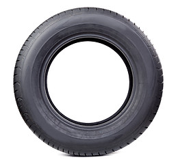 Image showing Isolated image of radial tire