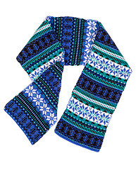 Image showing warm scarf with Scandinavian design