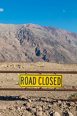 Image showing Road Closed