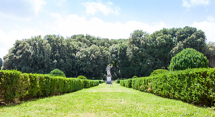 Image showing Italian garden