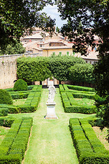 Image showing Italian garden