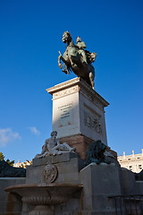 Image showing Statue of Felipe IV