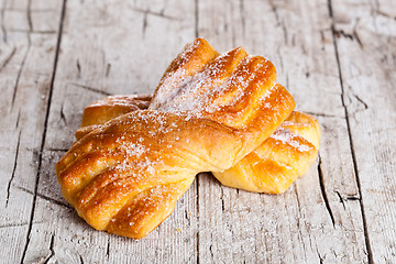 Image showing  fresh baked sugar buns